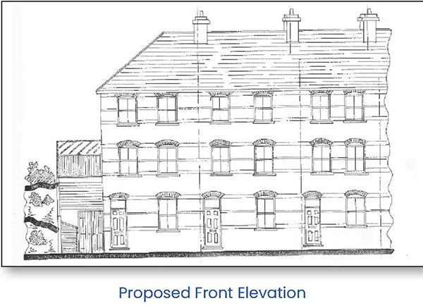 Lot: 124 - FREEHOLD SITE WITH PLANNING FOR TWO DWELLINGS - 